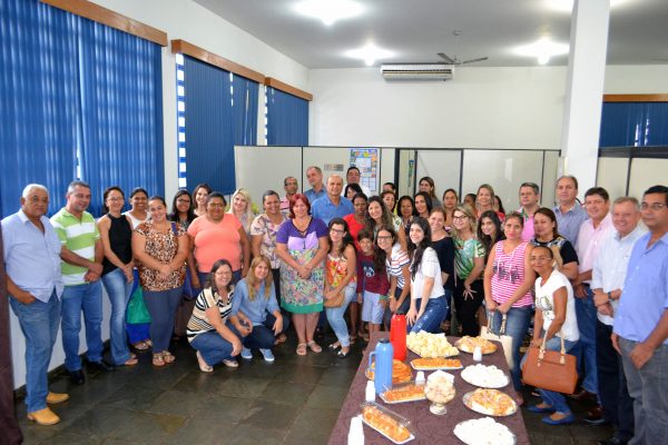 Funcionários e convidados