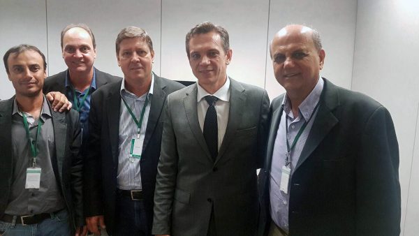 Prefeito e Secretários de Santa Vitória cumprem agenda em Belo Horizonte