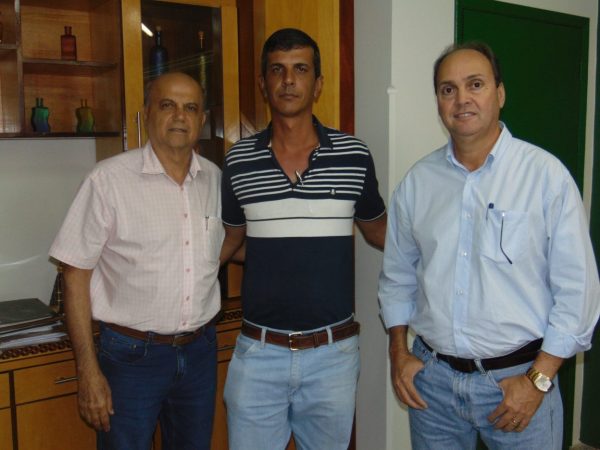 Prefeito Salim, vice renato e sec fazenda fabio