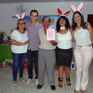 Grupo da Terceira Idade de Santa Vitória comemora a Páscoa