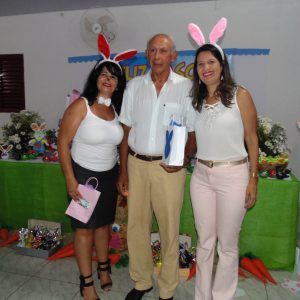 Grupo da Terceira Idade de Santa Vitória comemora a Páscoa