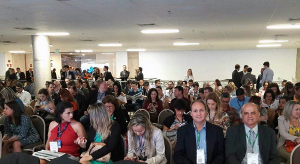 O Prefeito Salim Curi e o Vice Renato José de Paula participando do IV Encontro dos Municípios com Desenvolvimento Sustentável em Brasilia