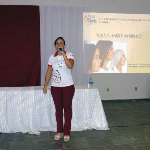 Conferência Municipal de Saúde é realizada em Santa Vitória Conferência Municipal de Saúde é realizada em Santa Vitória