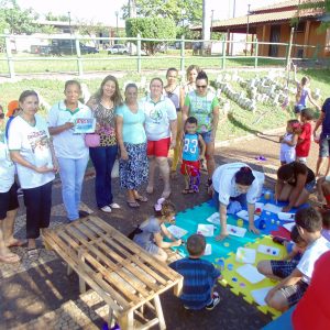 Em Santa Vitória o Dia do Brincar resgata brincadeiras antigas para crianças de hoje Em Santa Vitória o Dia do Brincar resgata brincadeiras antigas para crianças de hoje