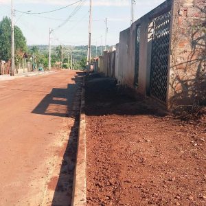 Prefeitura realiza calçadas e rampas de acessibilidade no Distrito de Chaveslândia