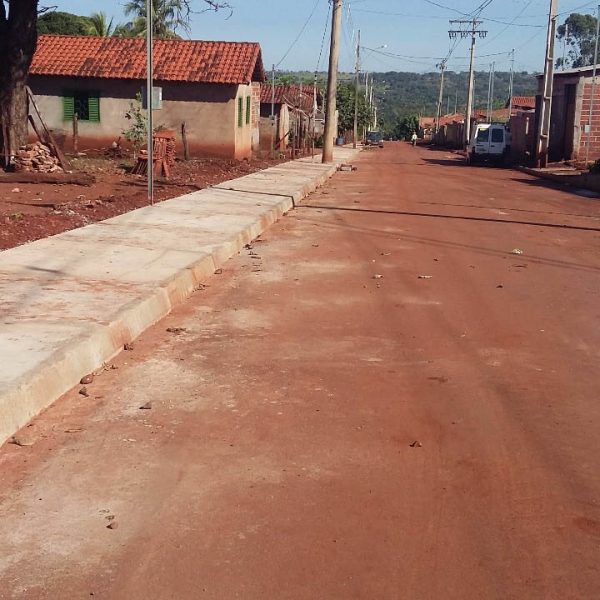Prefeitura realiza calçadas e rampas de acessibilidade no Distrito de Chaveslândia