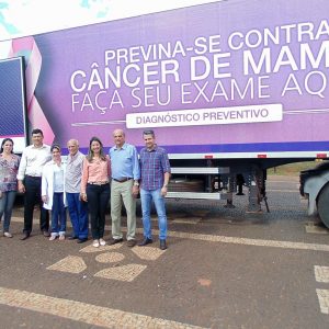 Exames de mamografia foram realizados em Santa Vitória com a Carreta Móvel do Hospital do Câncer de Patrocínio Exames de mamografia foram realizados em Santa Vitória com a Carreta Móvel do Hospital do Câncer de Patrocínio
