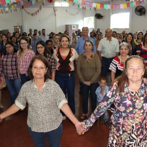Festa junina reúne integrantes do programa Hiperdia Em Santa Vitória