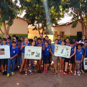 Sanitaristas Mirins de Santa Vitória participam de palestra sobre a saúde das pessoas e dos animais Sanitaristas Mirins de Santa Vitória participam de palestra sobre a saúde das pessoas e dos animais