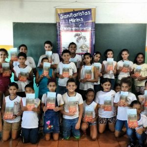 Sanitaristas Mirins de Santa Vitória participam de palestra sobre a saúde das pessoas e dos animais Sanitaristas Mirins de Santa Vitória participam de palestra sobre a saúde das pessoas e dos animais