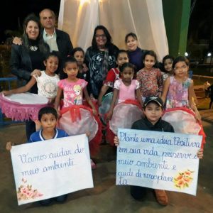 Semana do Meio Ambiente em Santa Vitória teve programação especial na Praça Semana do Meio Ambiente em Santa Vitória teve programação especial na Praça