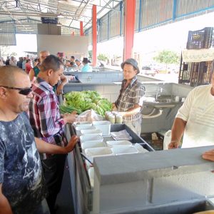 primeiro dia de funcionamento da Feira Municipal no novo espaço em Santa Vitória (8) primeiro dia de funcionamento da Feira Municipal no novo espaço em Santa Vitória (8)