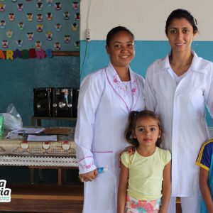 Escolas de Santa Vitória recebem Ação de Saúde Bucal