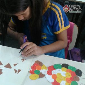 Sanitaristas Mirins de Santa Vitória participam de atividades da Semana do Peixe Sanitaristas Mirins de Santa Vitória participam de atividades da Semana do Peixe