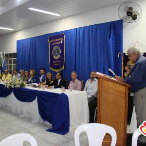 Presença do governador do Distrito, Lions Santa Vitória realiza festiva de posse