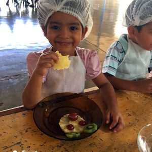 Prefeitura realiza projeto nos CEMEIS promovendo a educação alimentar para crianças