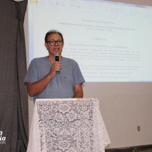 Conferência Municipal de Educação é realizada em Santa Vitória (17) Conferência Municipal de Educação é realizada em Santa Vitória (17)