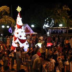 Chegada do Papai Noel à Santa Vitória causa encanto a toda criançada (26) Chegada do Papai Noel à Santa Vitória causa encanto a toda criançada (26)