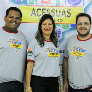 Secretaria de Desenvolvimento Social promove lançamento do Programa ACESSUAS Trabalho em Santa Vitória Secretaria de Desenvolvimento Social promove lançamento do Programa ACESSUAS Trabalho em Santa Vitória