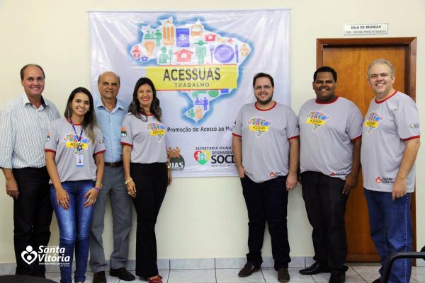 Secretaria de Desenvolvimento Social promove lançamento do Programa ACESSUAS Trabalho em Santa Vitória (17)