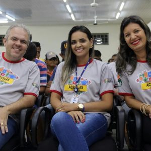 Secretaria de Desenvolvimento Social promove lançamento do Programa ACESSUAS Trabalho em Santa Vitória Secretaria de Desenvolvimento Social promove lançamento do Programa ACESSUAS Trabalho em Santa Vitória