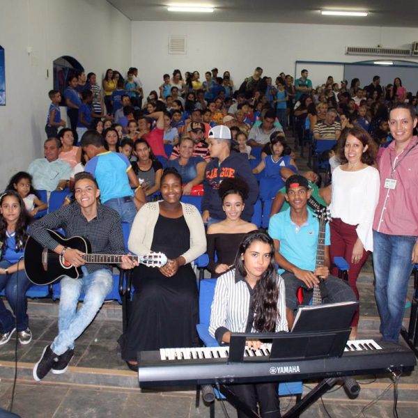 Solenidade de Encerramento do Projeto Sanitaristas Mirins reúne alunos das escolas municipais no Centro de Convenções Solenidade de Encerramento do Projeto Sanitaristas Mirins reúne alunos das escolas municipais no Centro de Convenções