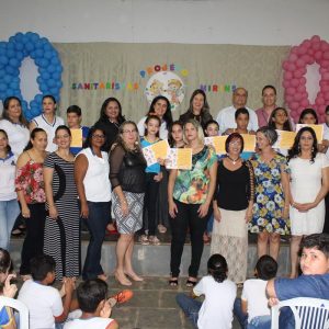 Solenidade de Encerramento do Projeto Sanitaristas Mirins reúne alunos das escolas municipais no Centro de Convenções Solenidade de Encerramento do Projeto Sanitaristas Mirins reúne alunos das escolas municipais no Centro de Convenções