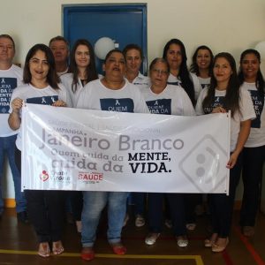 Janeiro Branco é tema abordado na reunião mensal do CRAS, no PSF e em programa de rádio Janeiro Branco é tema abordado na reunião mensal do CRAS, no PSF e em programa de rádio