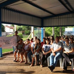 Janeiro Branco é tema abordado na reunião mensal do CRAS, no PSF e em programa de rádio Janeiro Branco é tema abordado na reunião mensal do CRAS, no PSF e em programa de rádio
