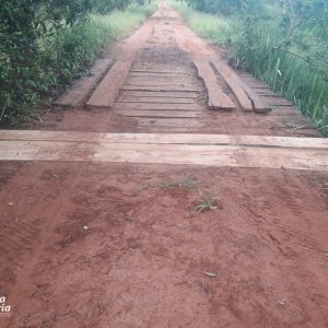 Ponte recuperada região do Bora Produtor Rural Basílio Ponte recuperada região do Bora Produtor Rural Basílio