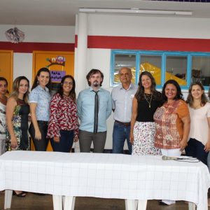 Prefeito anuncia construção de quatro salas durante abertura do Curso de Formação Continuada para servidores da educação infantil (26) Prefeito anuncia construção de quatro salas durante abertura do Curso de Formação Continuada para servidores da educação infantil (26)