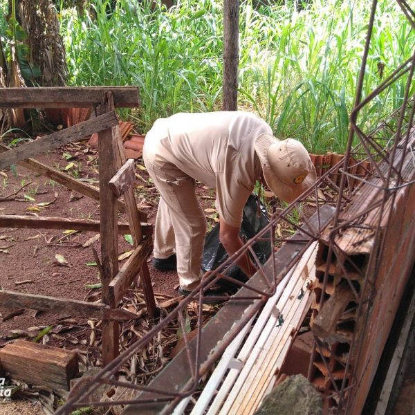 Prefeitura de Santa Vitória intensifica ações de combate ao Aedes Aegypti no distrito de Chaveslândia
