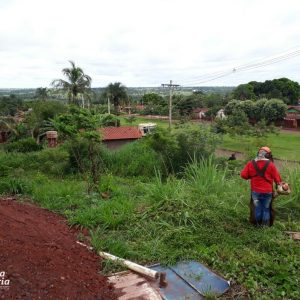 Prefeitura e comunidade mobilizam mutirão de limpeza no distrito de Chaveslândia para reforçar combate contra a Dengue (29) Prefeitura e comunidade mobilizam mutirão de limpeza no distrito de Chaveslândia para reforçar combate contra a Dengue (29)