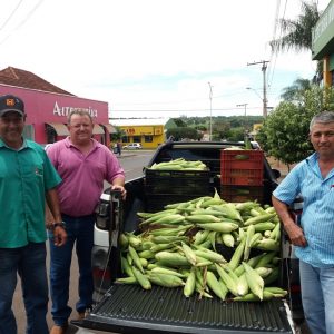 Distribuição da produção nas escolas municipais e estaduais e nas entidades filantrópicas Distribuição da produção nas escolas municipais e estaduais e nas entidades filantrópicas