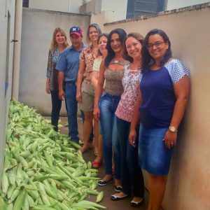 Distribuição da produção nas escolas municipais e estaduais e nas entidades filantrópicas – Desenvolvimento Social Distribuição da produção nas escolas municipais e estaduais e nas entidades filantrópicas - Desenvolvimento Social