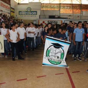 Estudantes de Santa Vitória e autoridades participam da abertura do JEMG (2)
