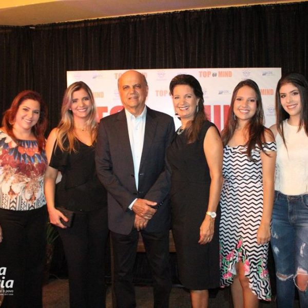 Prefeito, Secretários Municipais e vereador de Santa Vitória recebem Prêmio Top Of Mind 2017