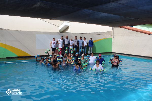 Piscina de hidroginástica do CIFE ganha cobertura de sombrite