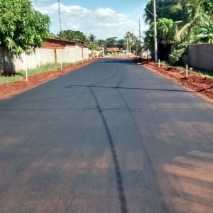 Prefeitura de Santa Vitória inicia obras de pavimentação asfáltica em Chaveslândia (3) Prefeitura de Santa Vitória inicia obras de pavimentação asfáltica em Chaveslândia (3)