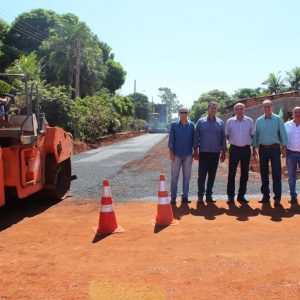 Prefeitura de Santa Vitória inicia obras de pavimentação asfáltica em Chaveslândia (7) Prefeitura de Santa Vitória inicia obras de pavimentação asfáltica em Chaveslândia (7)