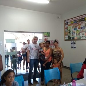 Santa Vitória aplicou mais de mil doses de vacina contra a Gripe no sábado (2)