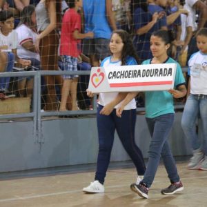 Solenidade de abertura da Etapa Microrregional dos Jogos Escolares de Minas Gerais, em Santa Vitória (31) Solenidade de abertura da Etapa Microrregional dos Jogos Escolares de Minas Gerais, em Santa Vitória (31)