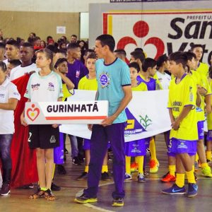 Solenidade de abertura da Etapa Microrregional dos Jogos Escolares de Minas Gerais, em Santa Vitória (34) Solenidade de abertura da Etapa Microrregional dos Jogos Escolares de Minas Gerais, em Santa Vitória (34)