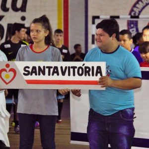 Solenidade de abertura da Etapa Microrregional dos Jogos Escolares de Minas Gerais, em Santa Vitória (37) Solenidade de abertura da Etapa Microrregional dos Jogos Escolares de Minas Gerais, em Santa Vitória (37)