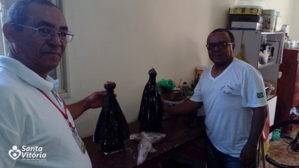 Santa Vitória inicia processo de restauração de imagens do cemitério