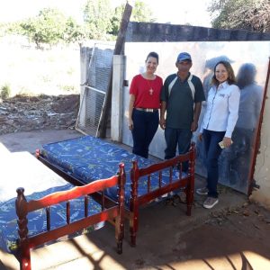 Secretaria de Desenvolvimento Social promove doações de camas e colchões para famílias carentes e entidades de Santa Vitória