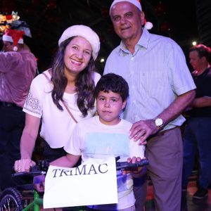 Em Santa Vitória, multidão se reúne para celebrar festa natalina e participar do sorteio de quase 60 bicicletas e vários outros brindes (170)