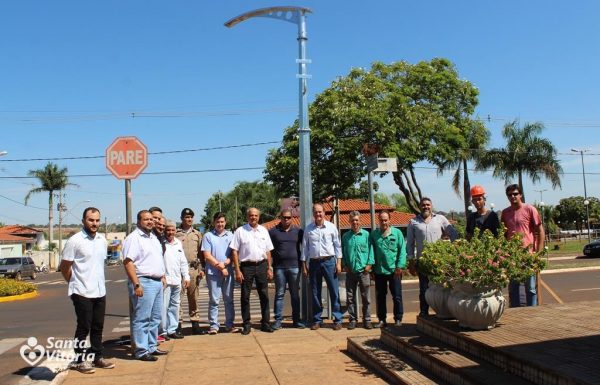 Prefeitura da continuidade nas instalações de câmeras de vídeo monitoramento em Santa Vitória