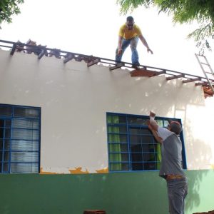 Prefeitura reforma telhado e revitaliza CEMEI do BDA (2) Prefeitura reforma telhado e revitaliza CEMEI do BDA (2)