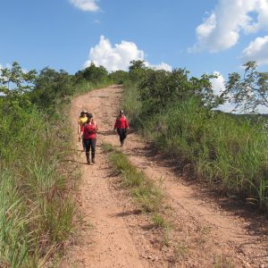 Pesquisadores visitam a Serra do Tatu, bem tombado em Santa Vitória-MG 5